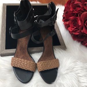 San Edelman s-vista open toe heels size 8 1/2